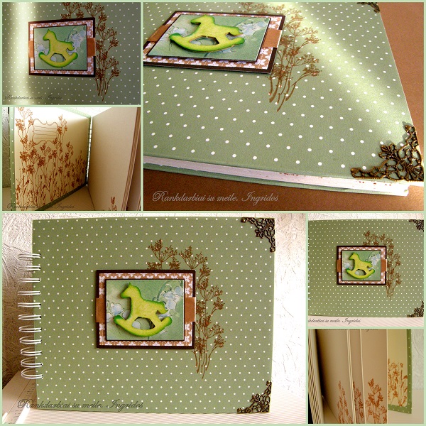 Album decorated with pictures