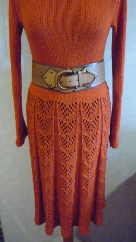 warm orange dress picture no. 2