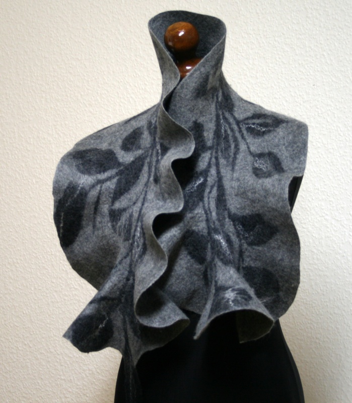 Scarf " Morning frost -2 " picture no. 2