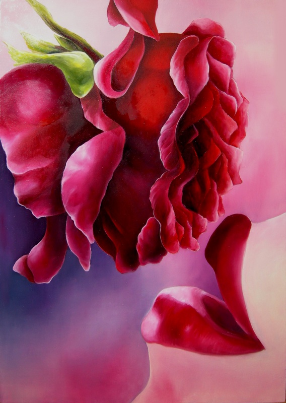 " Rose Kiss " 70x100