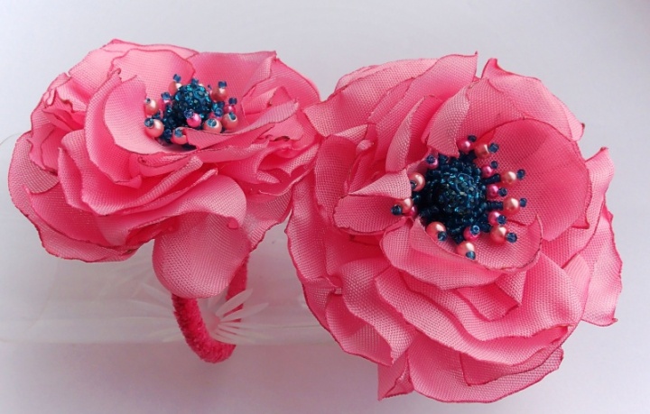 Large flowers with Shamballa