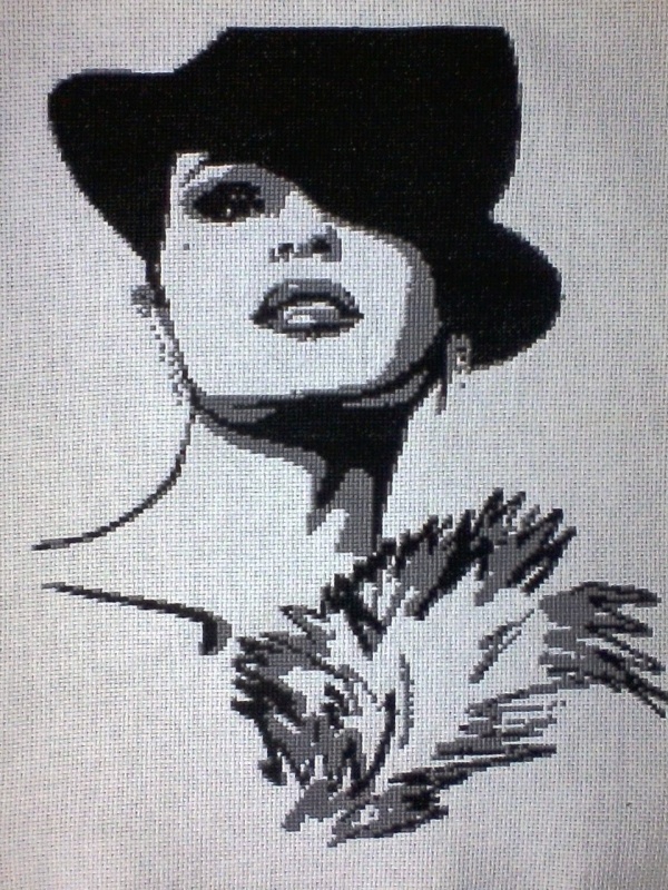 Lady with hat