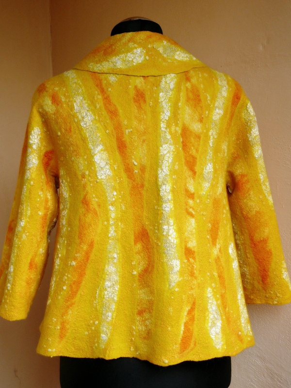  Women's jacket "Yellow" picture no. 3