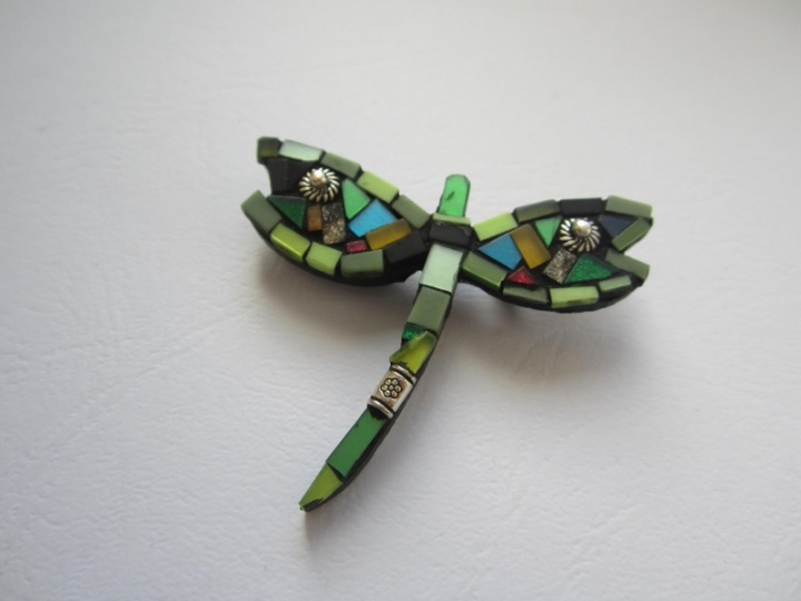 Brooches " dragonflies dance ... " picture no. 2