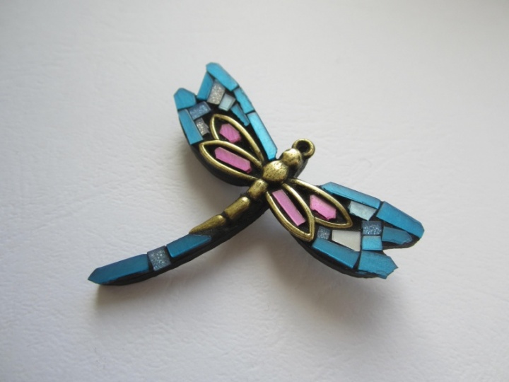 Brooches " dragonflies dance ... " picture no. 3