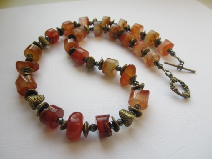 Beads " Golden Autumn "