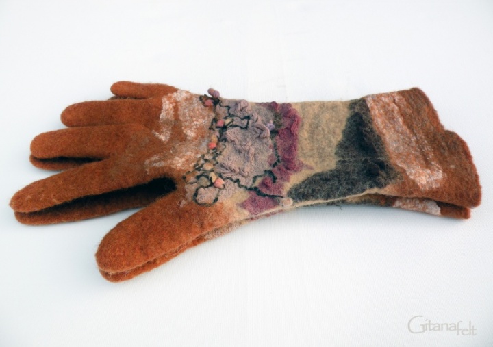 Gloves " Autumn " picture no. 2