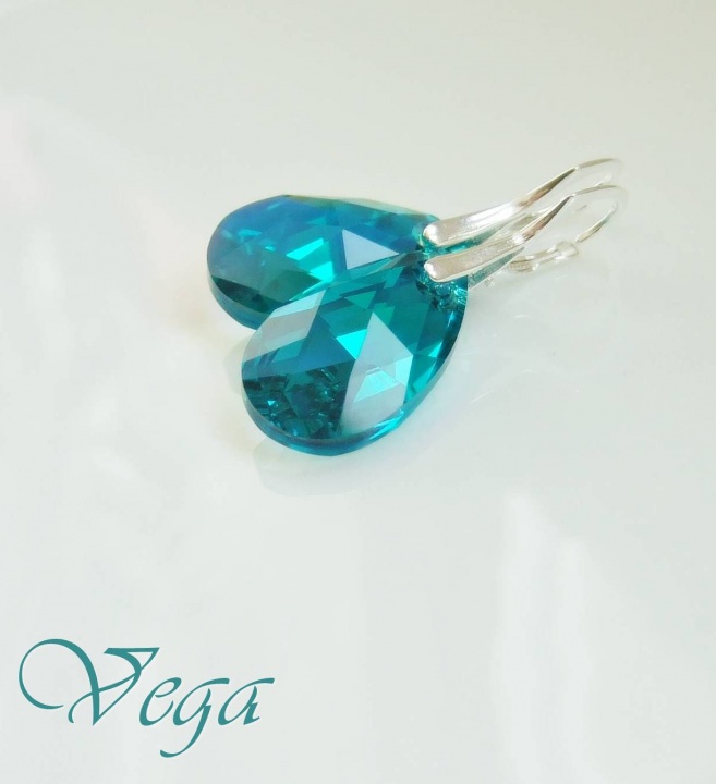 Blue Swarovski Zirconia