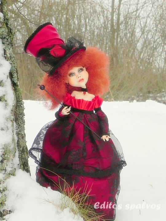 Of interior doll "Jeanne "