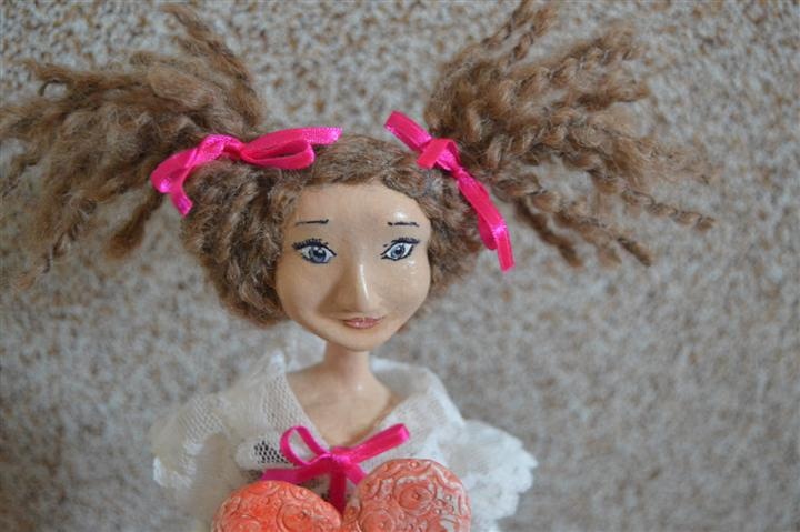 Handmade doll " Heart " picture no. 2