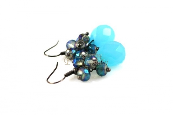 Earrings " Aquamarine " picture no. 2