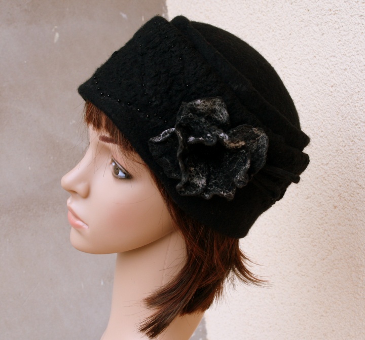 Felted hat ,, ,, Elegance