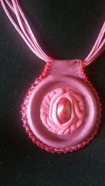 Pink pendant