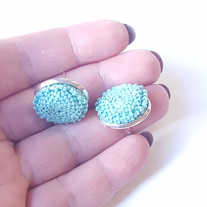 Verti turquoise earrings picture no. 2