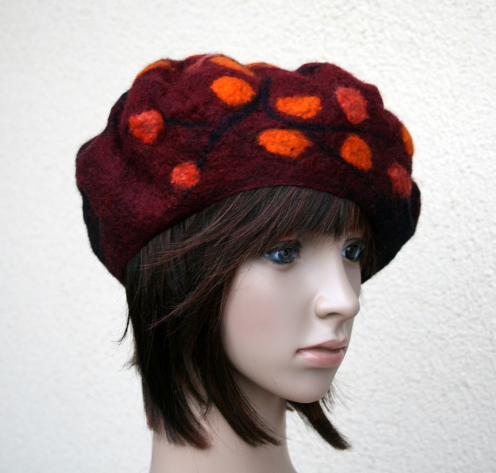 Rowan Felted beret ,, ,,