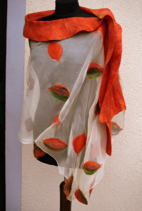 Scarf "Falling Leaves"