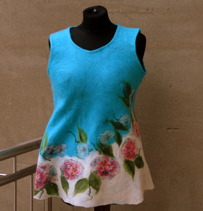 Blouse  Roses 