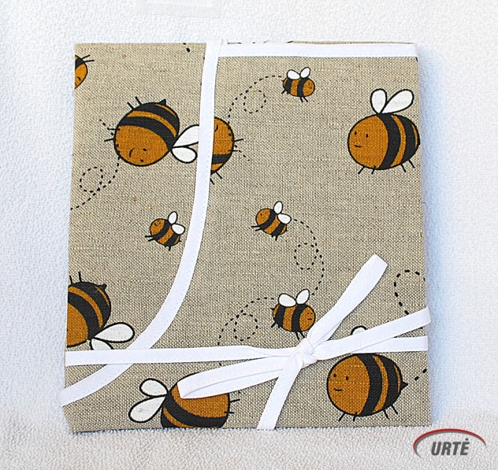 Linen Apron with Colorful Bee picture no. 2