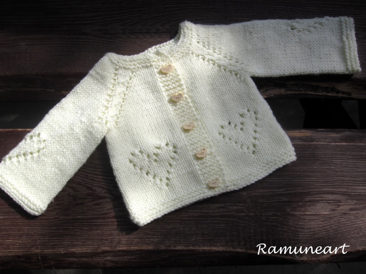 Sweater and cap for newborn "The waiting of the Stork ..." picture no. 2