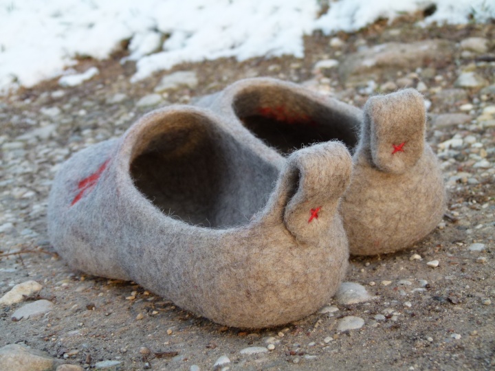 Men's warm slippers "time flow" picture no. 3