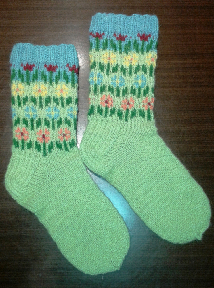 Hand Knitted Wool Socks