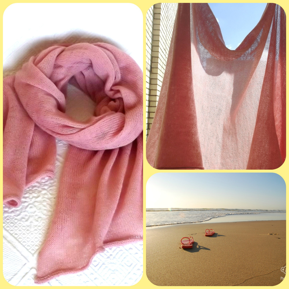 Scarf - Soft Pink Dream picture no. 2