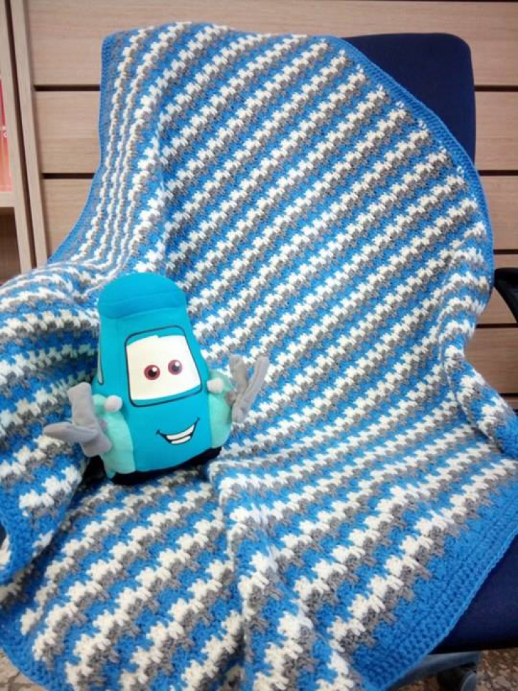 Crochet baby blanket 2