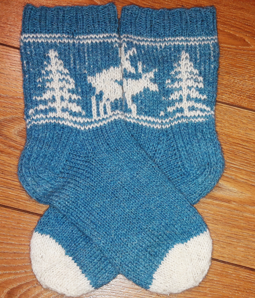 Socks "Fornicating Deer" picture no. 2