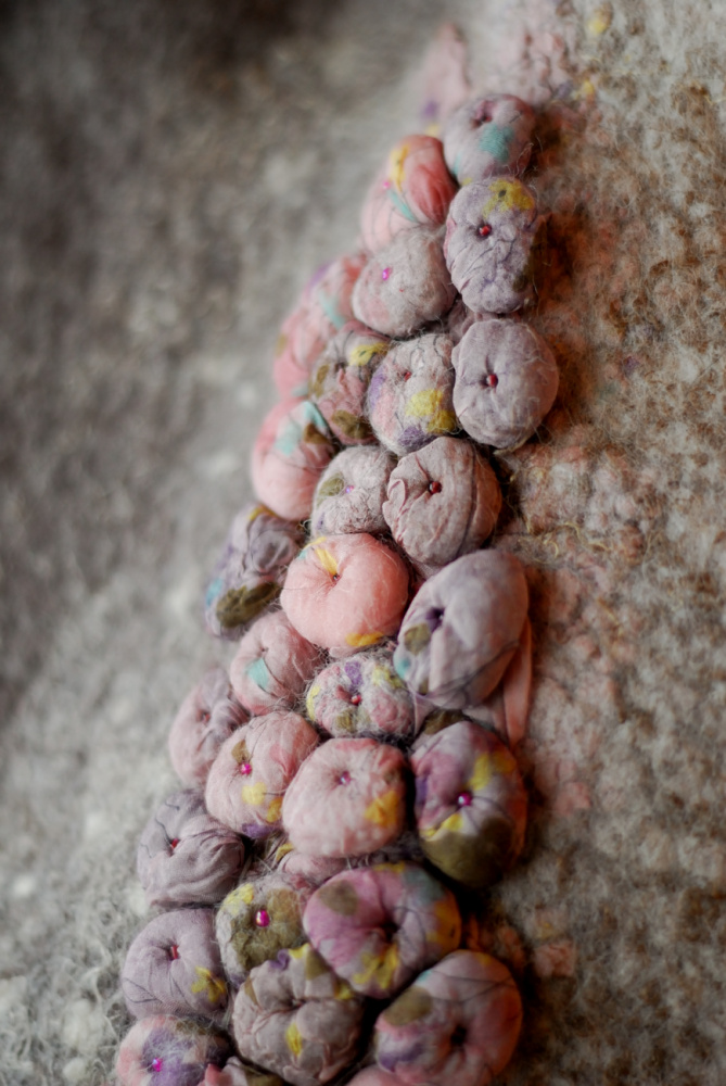 felted handbag " spring" picture no. 3