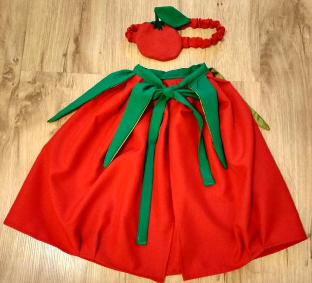 Tomato baby carnival costume