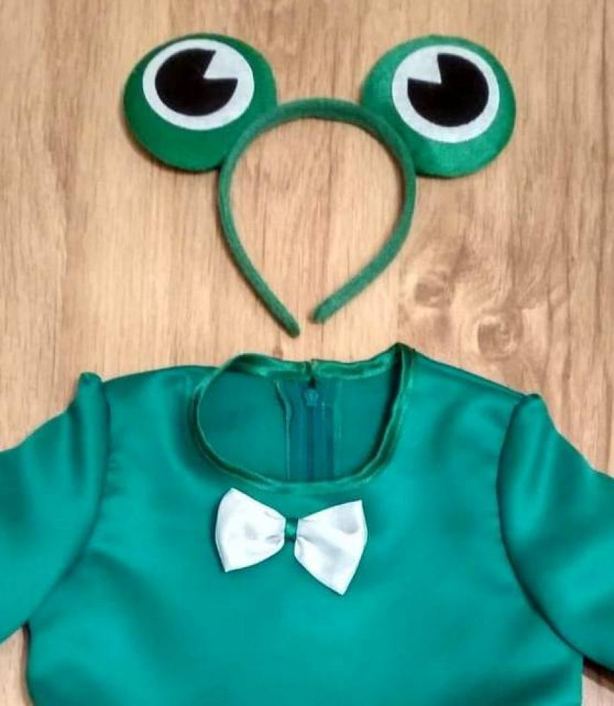 Frog carnival costume for girl