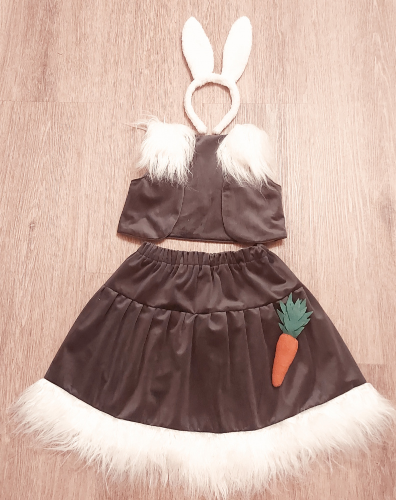 Bunny carnival costume for girls