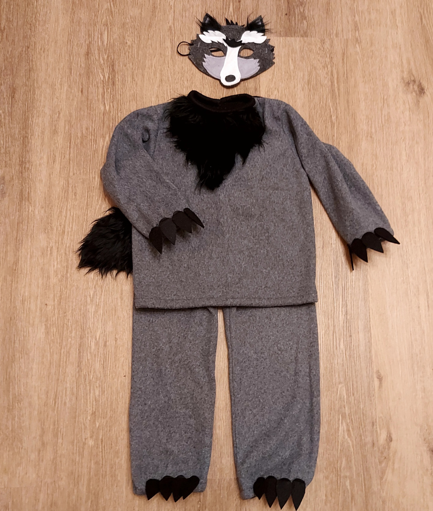 Wolf carnival costume for kids