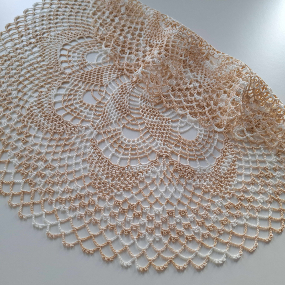 Doily "Dream" (sand motley) picture no. 2