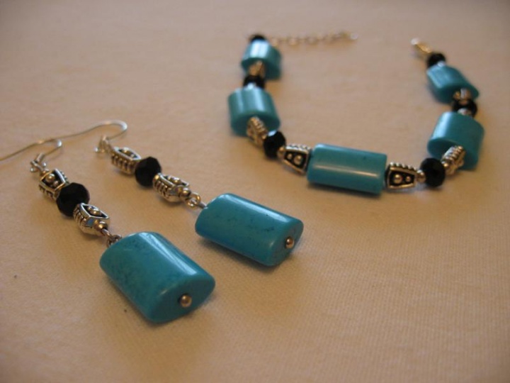 Blue Turquoise Set