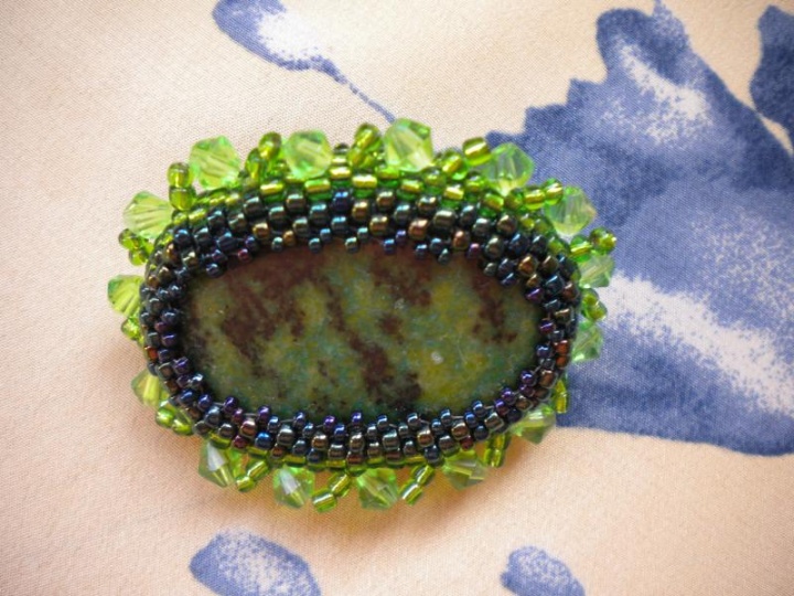 Brooch Green