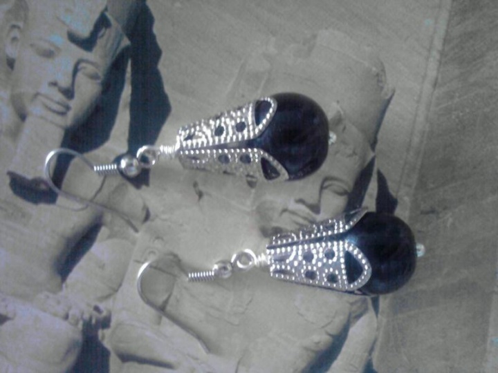 Earrings " The Ruler "