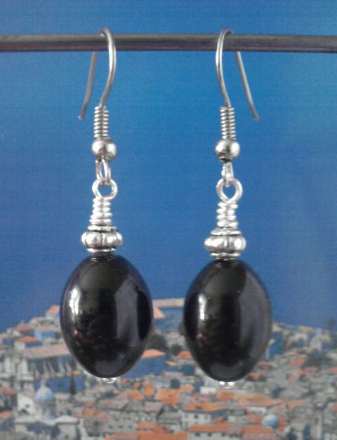 Earrings " Olives in "