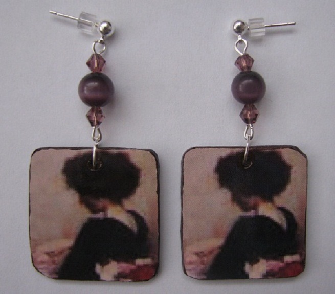 Lionel handmade earrings.