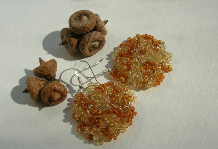 Earrings " Autumn "