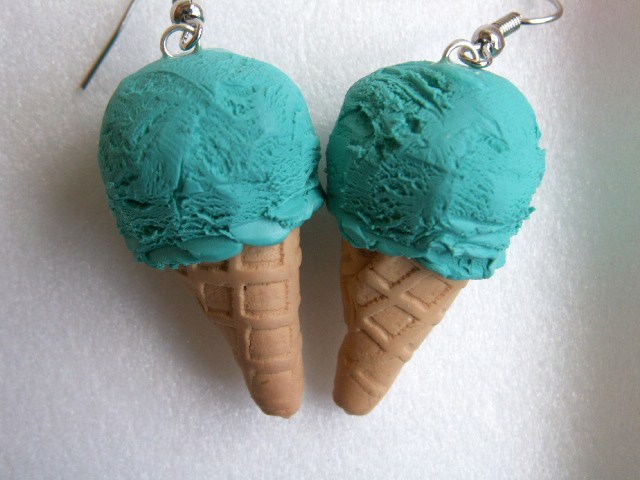 Earrings ice cream