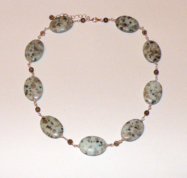 Jasper necklace