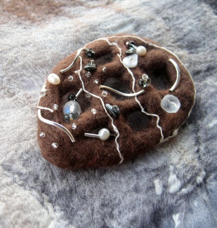 Brooch " The lattice " picture no. 3