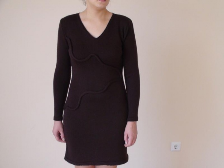 Merino wool dress