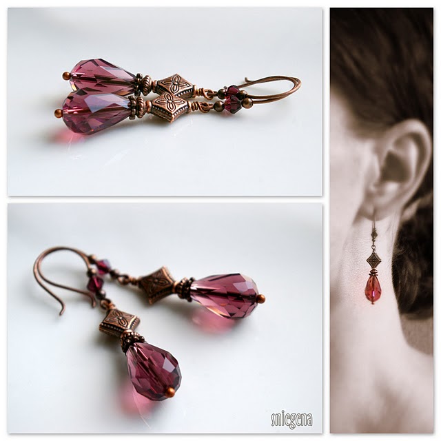 " Vintage Violet Drops "