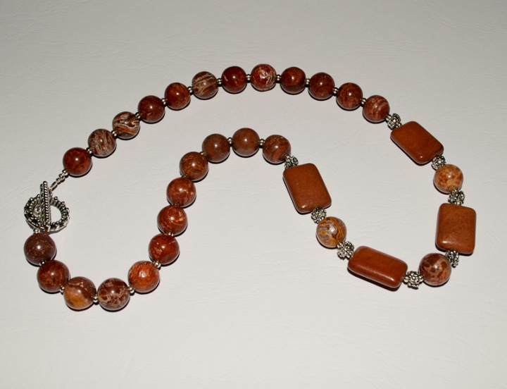 A necklace with jasper picture no. 2