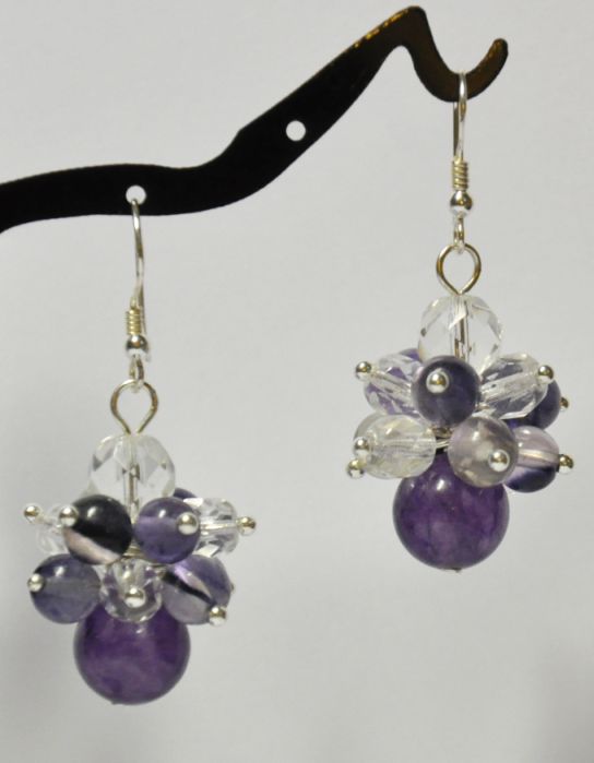 Fluorite and amethyst set picture no. 3