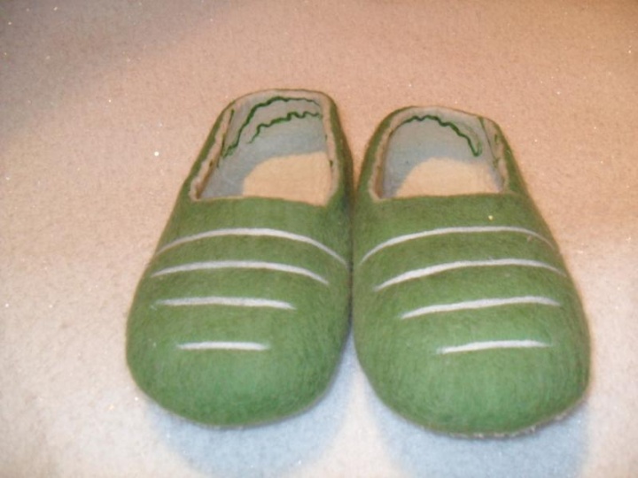 Slippers " Christmas tree " picture no. 2