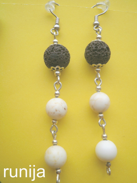 107th Lava, howlite.