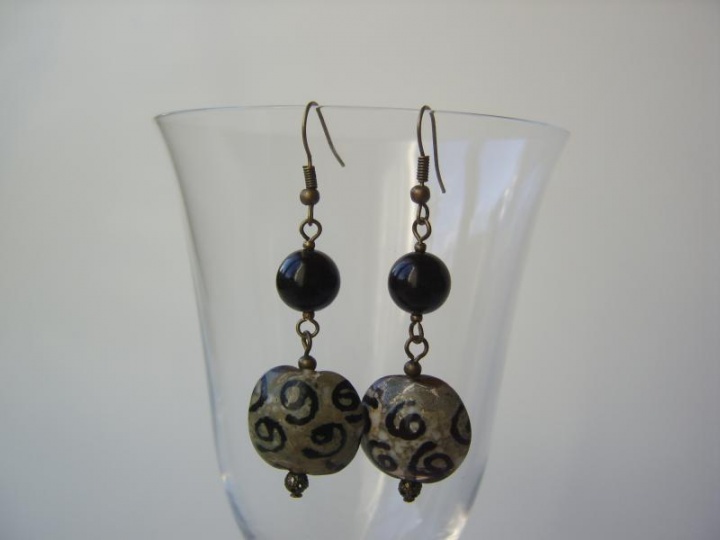 Earrings " snail "